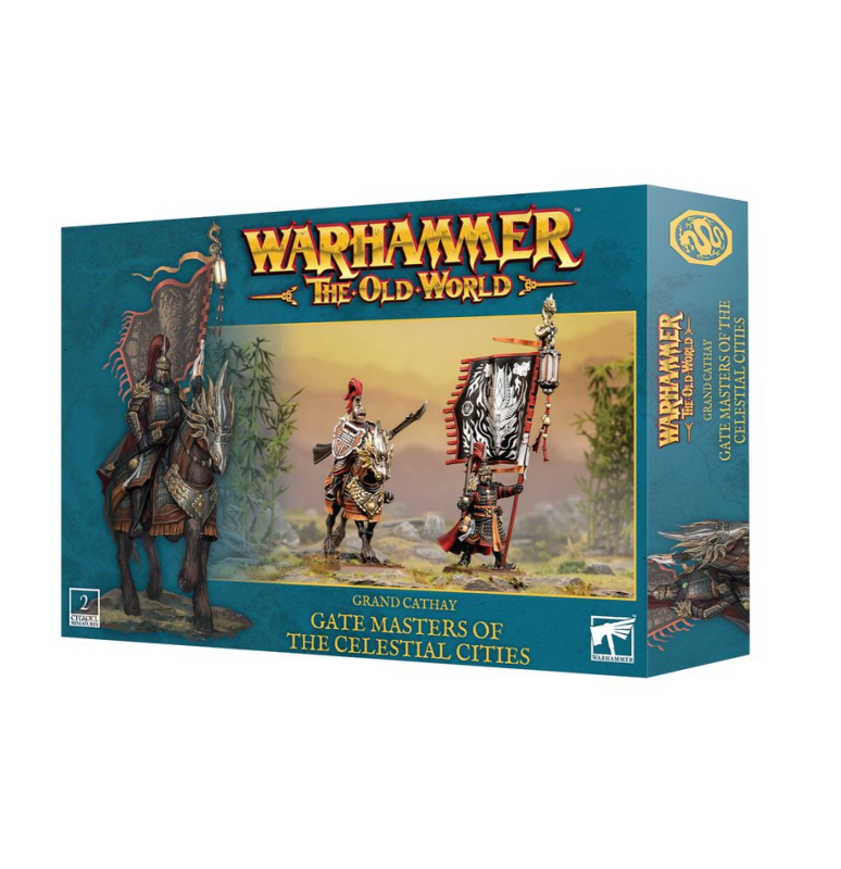 WARHAMMER - THE OLD WORLD GRAND CATHAY GATE MASTERS OF THE CELESTIAL CITIES