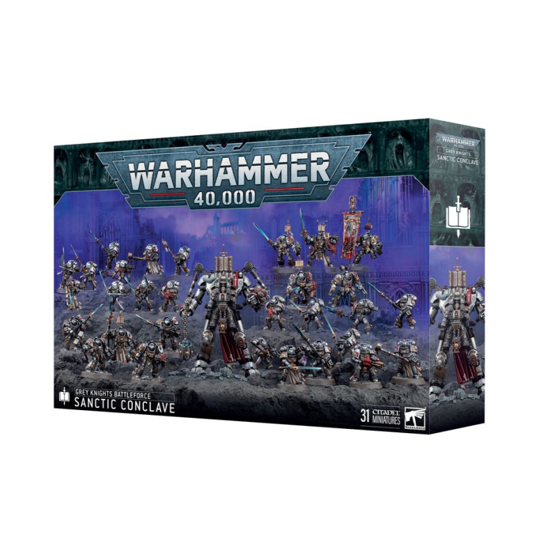WARHAMMER 40.000 - FORZA DA BATTAGLIA GREY KNIGHTS: CONCLAVE CONSACRATO