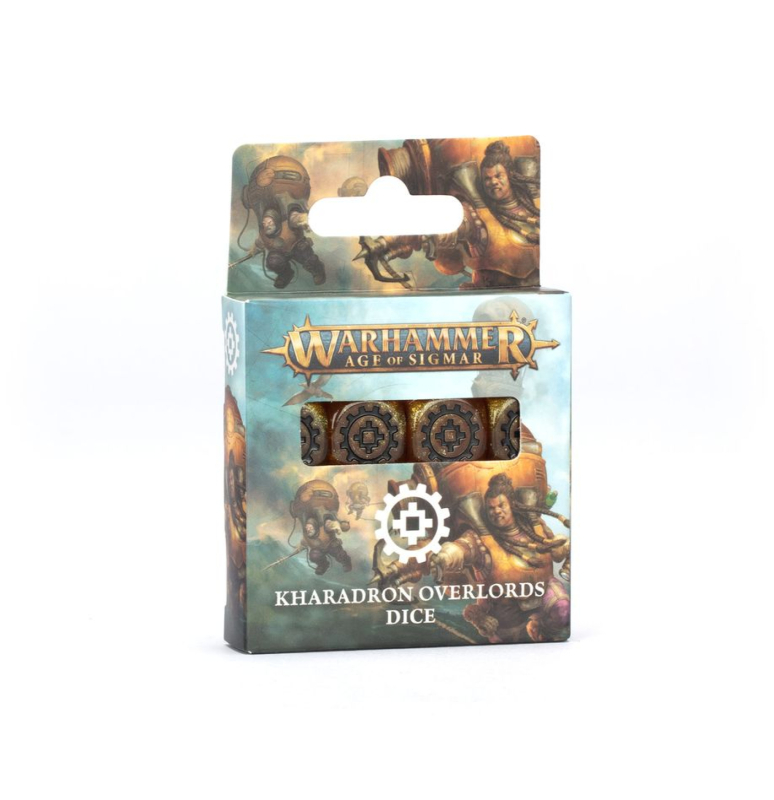 WARHAMMER AGE OF SIGMAR SET 16 DADI KHARADRON OVERLORDS DICE (2025)