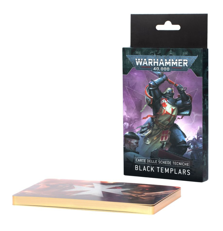DATASHEET CARDS: BLACK TEMPLARS (ITA 2025)