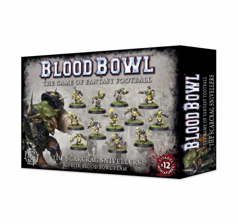 Blood Bowl Team Goblin Blood -  The Scarcrag Snivellers 