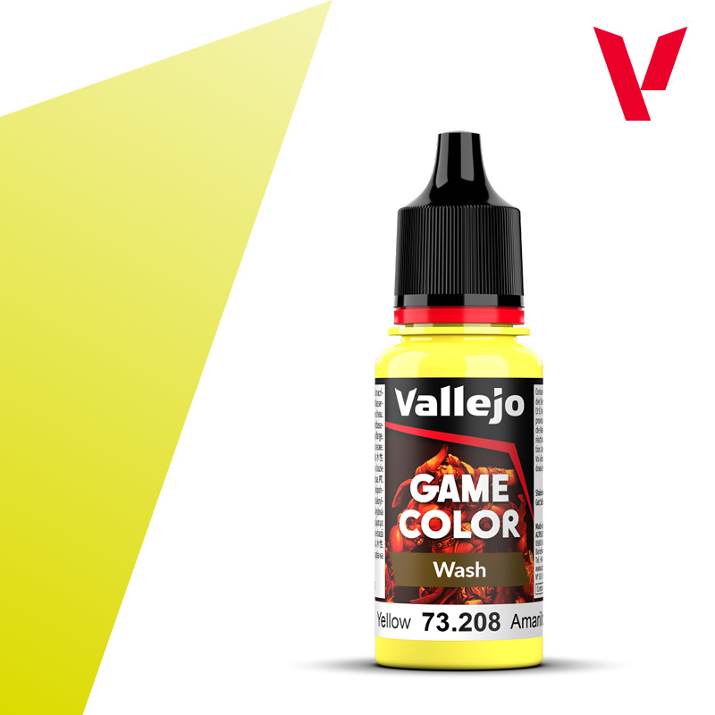 GAME COLOR NEW WASH - YELLOW (18ml)