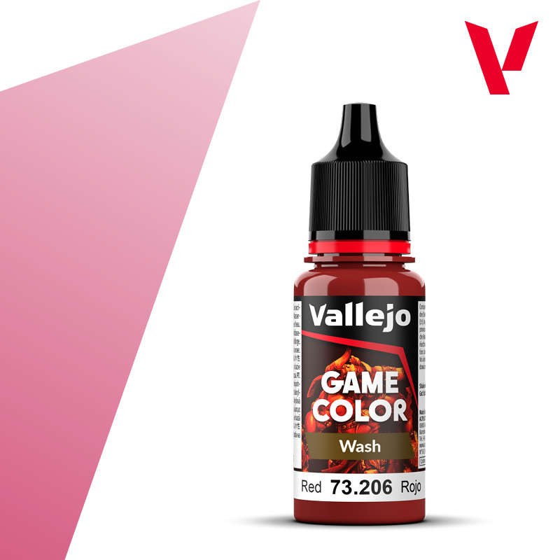 GAME COLOR NEW WASH - RED (18ml)
