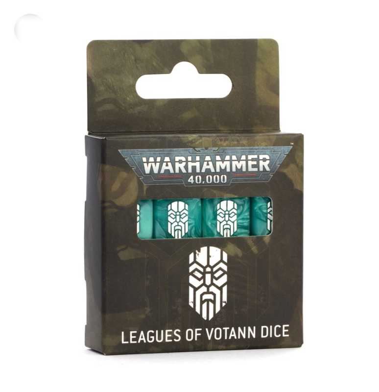 Set da 16 dadi WARHAMMER 40K: LEAGUES OF VOTANN DICE SET (2025)