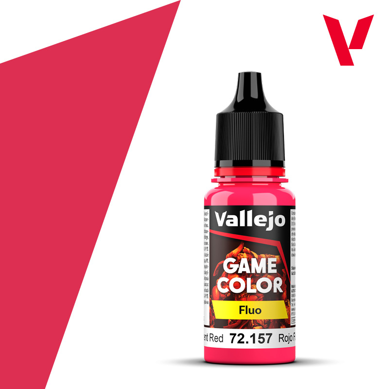 GAME COLOR NEW FLUO - FLUORESCENT RED (18ml)