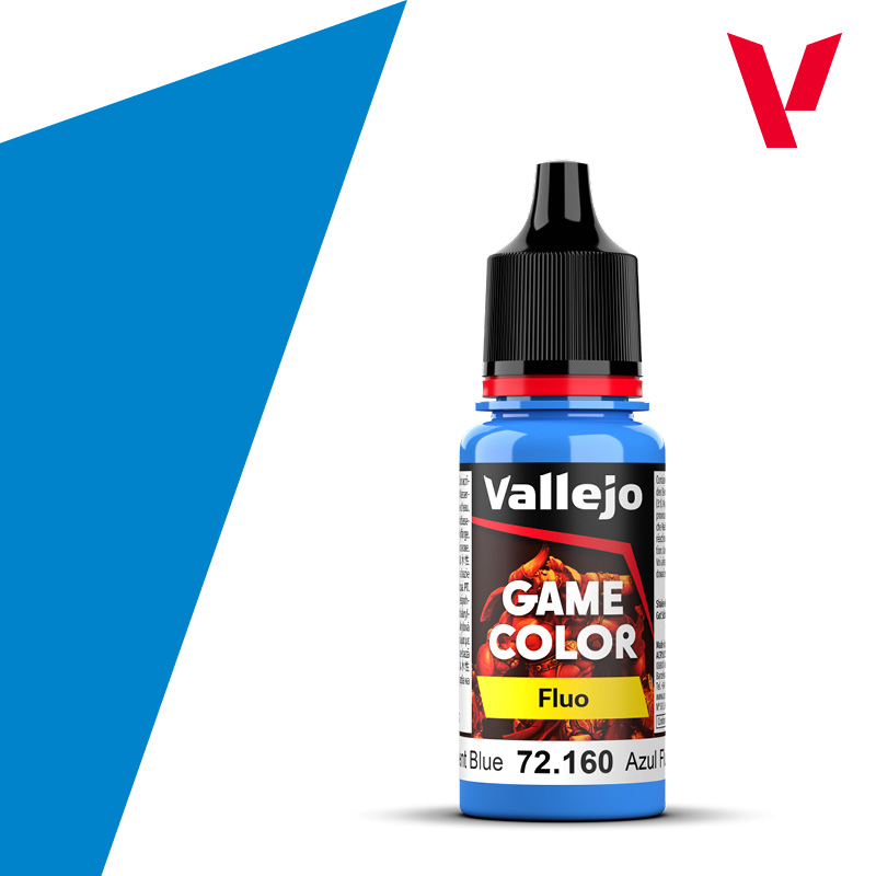 GAME COLOR NEW FLUO - FLUORESCENT BLUE (18ml)