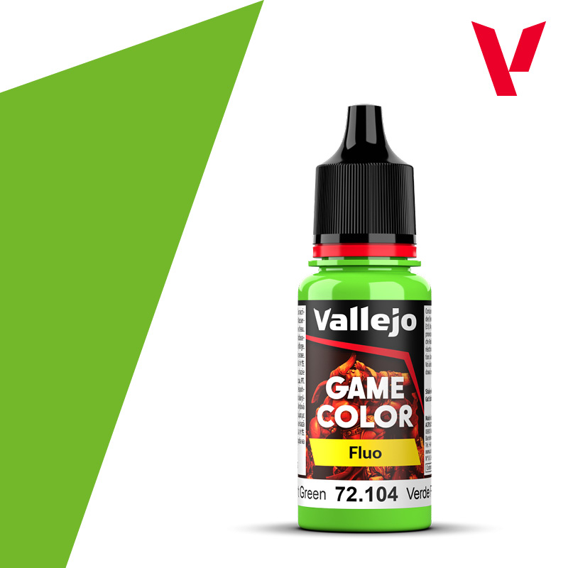 GAME COLOR NEW FLUO - FLUORESCENT GREEN (18ml)