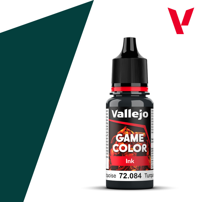 GAME COLOR NEW INK - DARK TURQUOISE (18ml)