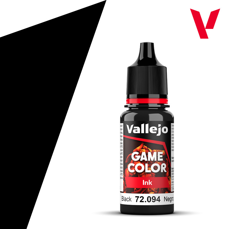 GAME COLOR NEW INK - BLACK (18ml)