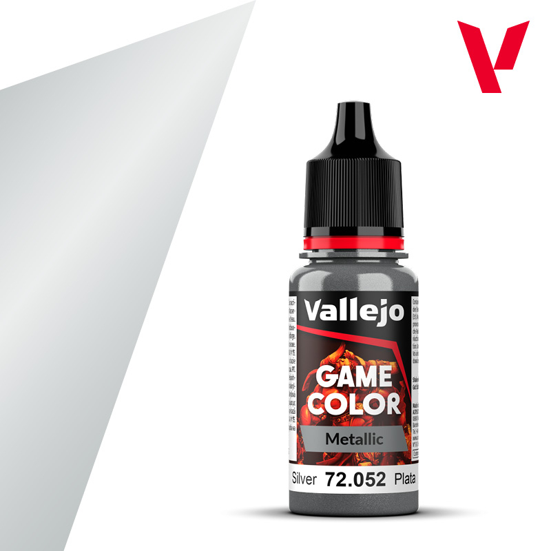 GAME COLOR NEW METALLIC - SILVER (18ml)