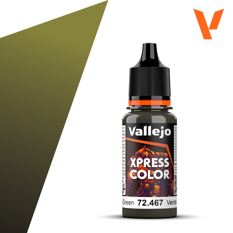 GAME COLOR NEW XPRESS COLOR - CAMOUFLAGE GREEN (18ml)