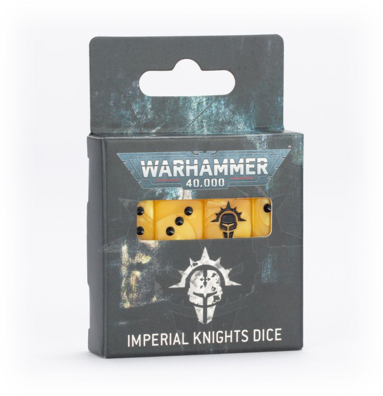 Set da 16 dadi WARHAMMER 40K: IMPERIAL KNIGHT  DICE SET (2025)