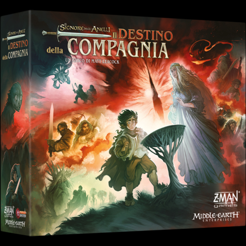IL SIGNORE DEGLI ANELLI: IL DESTINO DELLA COMPAGNIA + PEDINA SPECIALE GANDALF OMAGGIO!!
