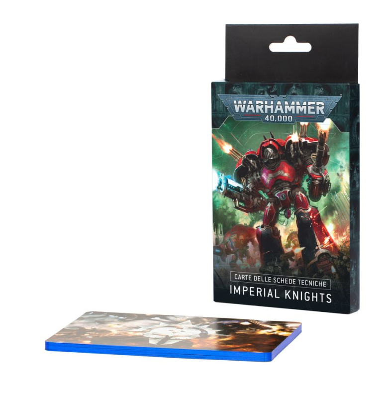 DATASHEET CARDS: IMPERIAL KNIGHTS (ITA 2025)