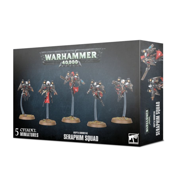 WARHAMMER 40,000 - ADEPTA SORORITAS SERAPHIM SQUAD