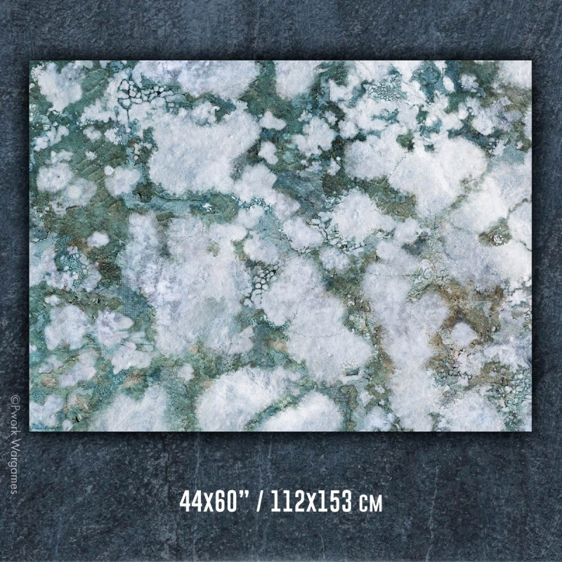PWORK - NEOPRENE GAME BATTLE MAT -FROSTGRAVE 44x60 (110 cm x 150 cm)