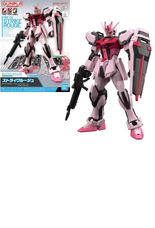 ENTRY GRADE - STRIKE ROUGE GUNDAM - MOBILE SUIT MBF-02 - MODEL KIT 1/144