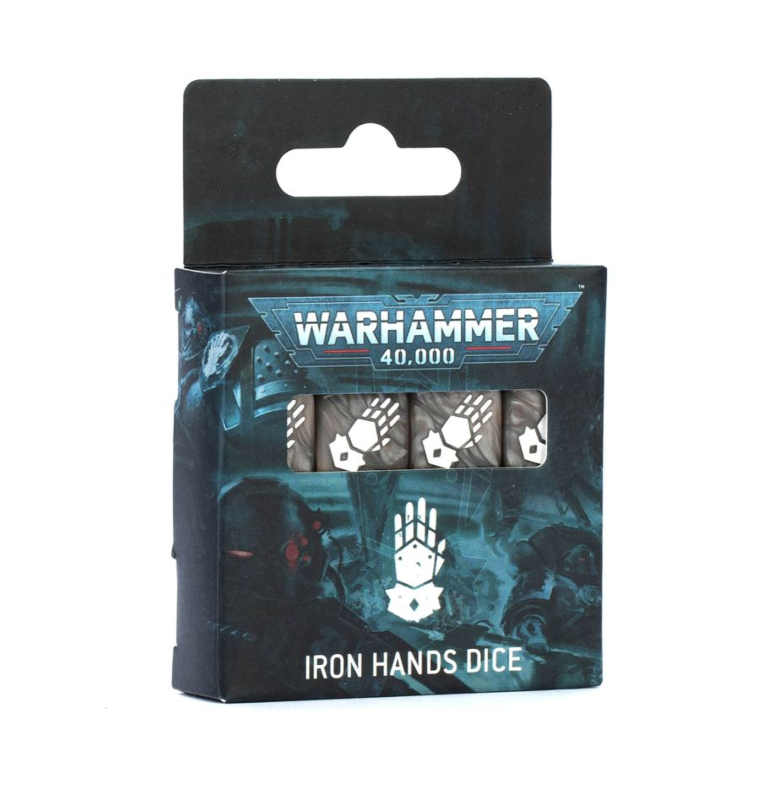 Set da 16 dadi WARHAMMER 40K: IRON HANDS DICE SET (2025)