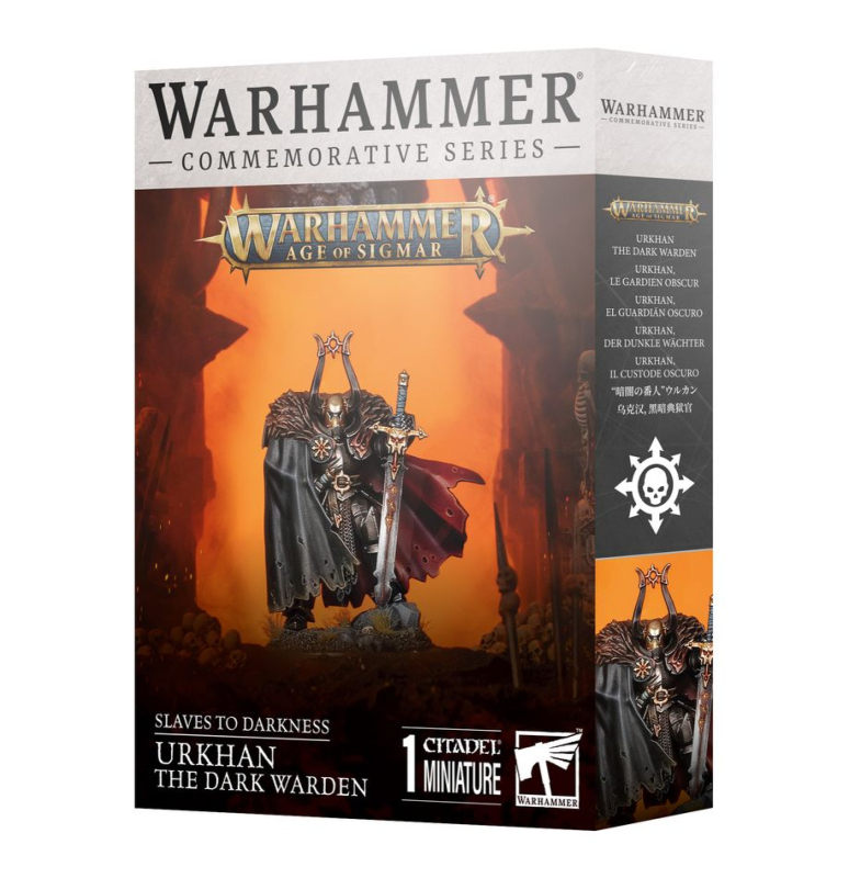 WARHAMMER COMMEMORATIVE SERIES - URKHAN IL CUSTODE OSCURO
