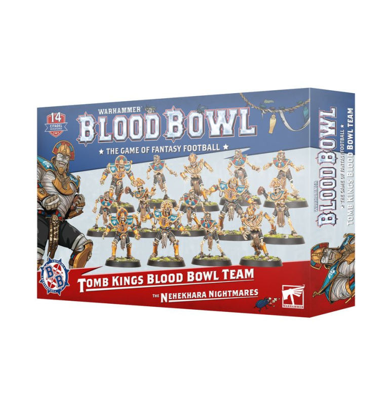  BLOOD BOWL: TOMB KING TEAM :The Nehekhara Nightmares