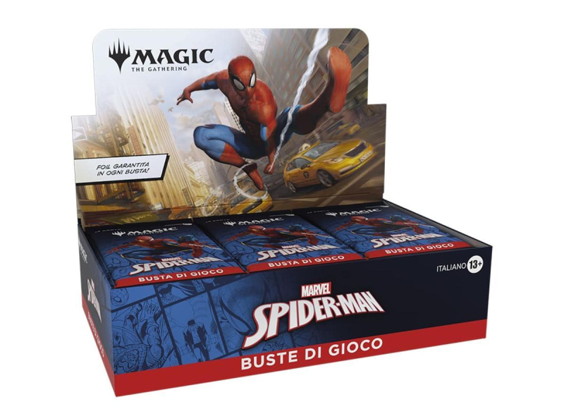 MAGIC THE GATHERING SPIDER-MAN UNIVERSE BEYOND  (BOX 30 BUSTINE) ITA