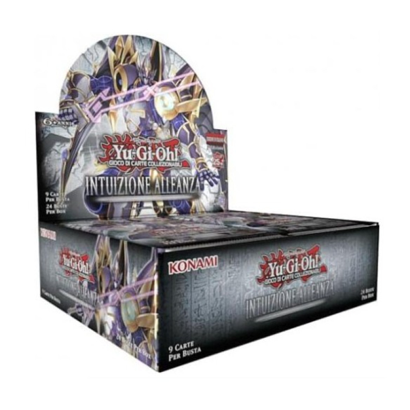 YU-GI-OH! - BOX  da 24 BUSTE - INTUIZIONE ALLEANZA - ITA (1^ ED.)