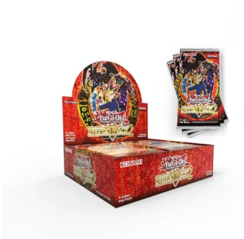 YU-GI-OH! BOX 24 BUSTE - RETRO PACK 2 - ITA (1^ ED.)