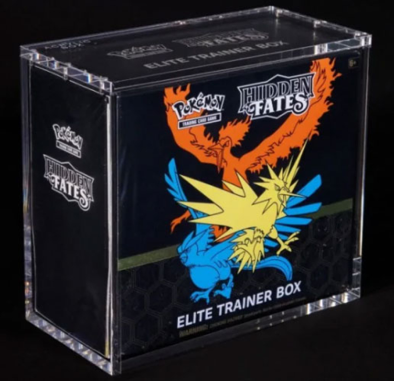 ACRYLIC BOX PROTEZIONE - POKEMON SET ALLENATORE FUORICLASSE