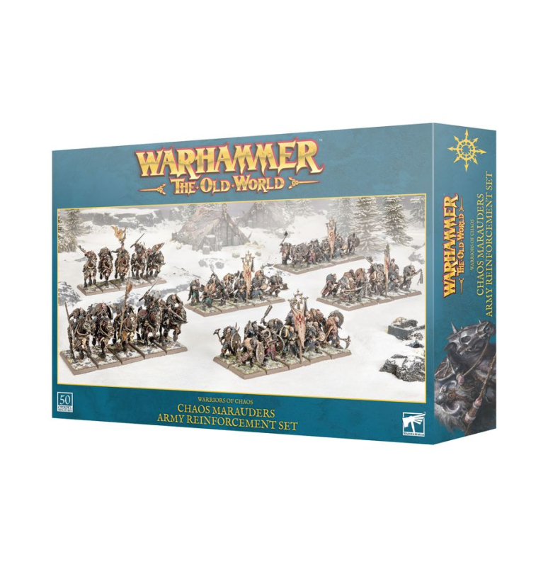 WARHAMMER THE OLD WORLD: ARMY REINFORCEMENT SET - CHAOS MARAUDERS