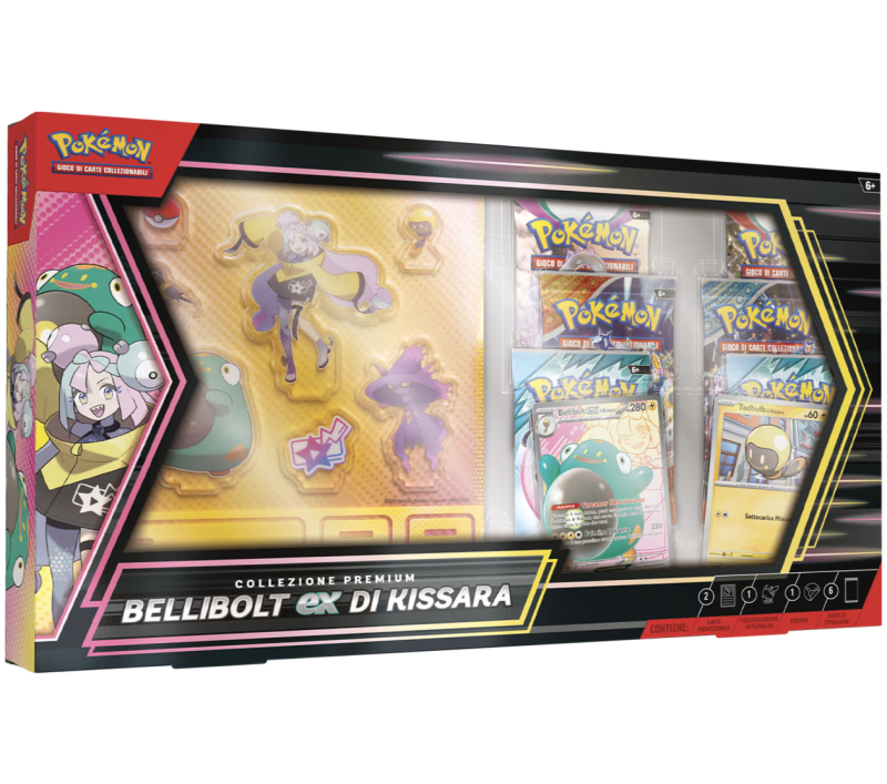 POKEMON COLLEZIONE PREMIUM BELLIBOLT EX di KISSARA