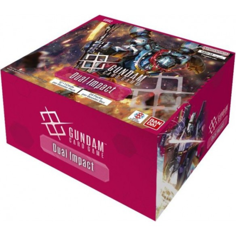 GUNDAM CARD GAME GD02 DUAL IMPACT - BOX 24 BOOSTER PACK