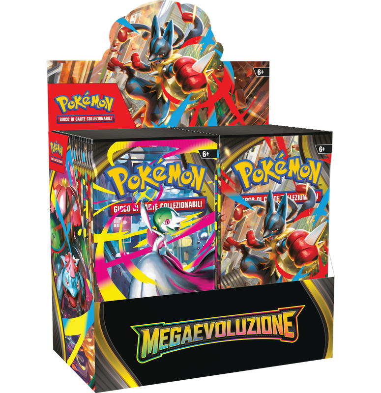 POKEMON BOX 36 BUSTE MEGAEVOLUZIONE (IT)