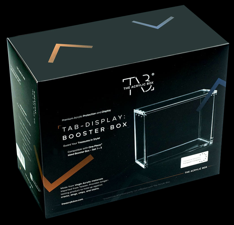 ACRYLIC BOX PROTEZIONE - ONE PIECE BOX OP-01/02/03