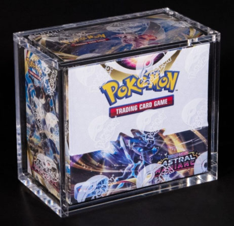 ACRYLIC BOX PROTEZIONE POKEMON BOX 36 BUSTE