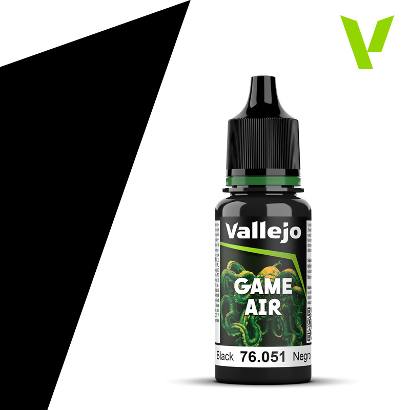 GAME COLOR NEW GAME AIR - BLACK (18ml)