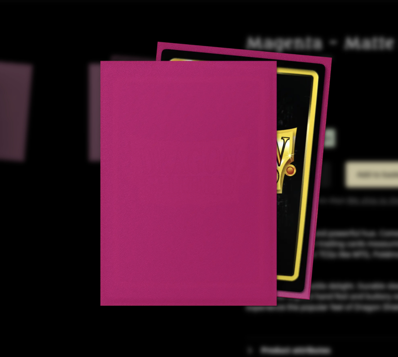 100 BUSTINE STANDARD - MATTE MAGENTA