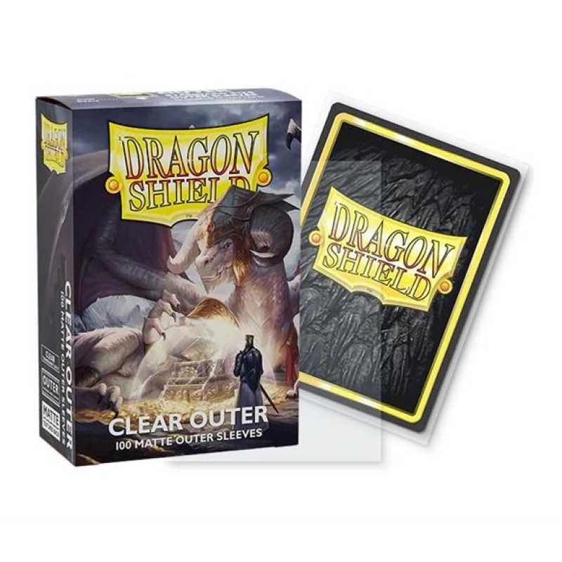 100 BUSTINE STANDARD - OUTER SLEEVES MATTE CLEAR