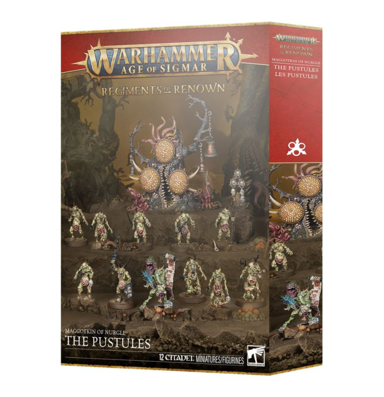 AGE OF SIGMAR: MAGGOTKIN OF NURGLE - LE PUSTOLE