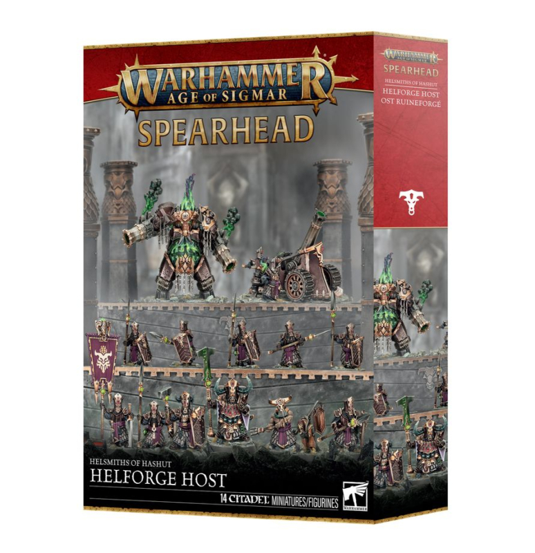  WARHAMMER AOS: SPEARHEAD - SCHIERA FORGIA INFERNALE