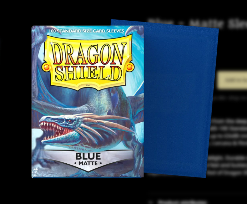 100 BUSTINE STANDARD - MATTE BLUE