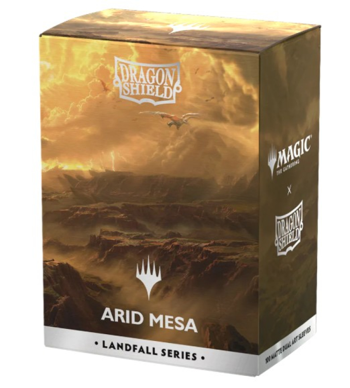 100 BUSTINE STANDARD  MATTE DUAL SLEEVES - LANDFALL SERIES - ARID MESA