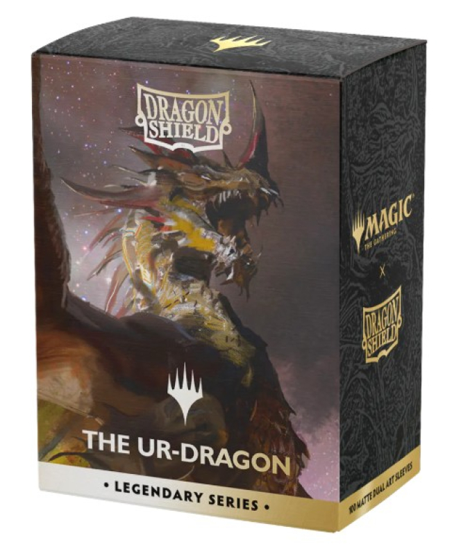 100 BUSTINE STANDARD  MATTE DUAL ART SLEEVES - LEGENDARY SERIES - THE UR-DRAGON