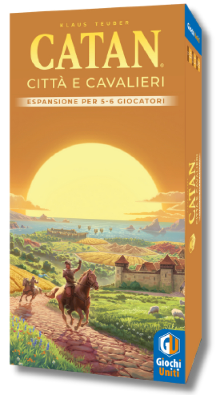 CATAN - CITTA' E CAVALIERI: ESPANSIONE 5/6 GIOCATORI - RELAUNCH