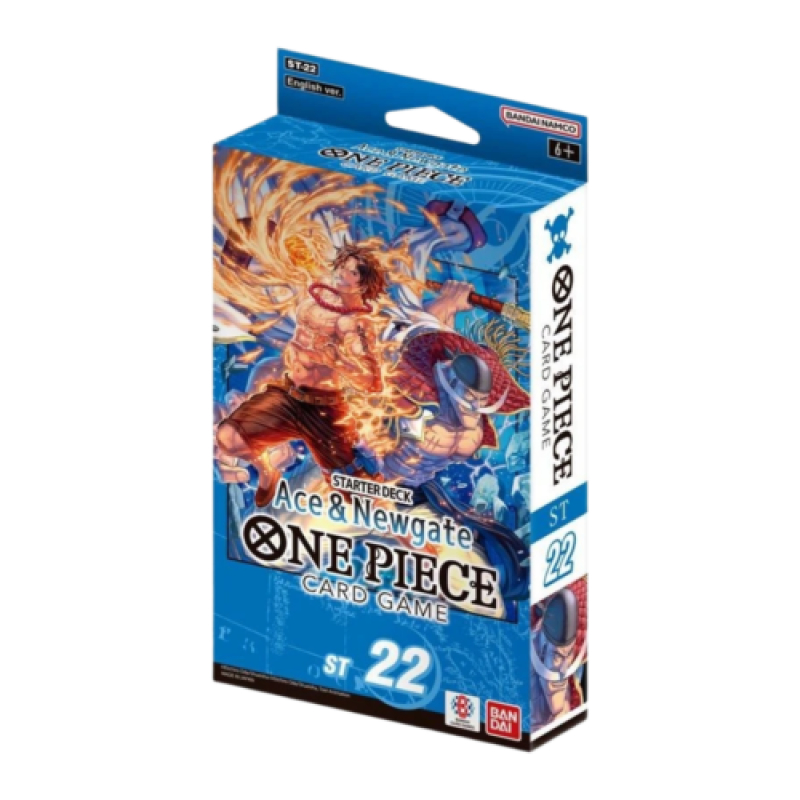 ONE PIECE CARD GAME - ST-22 STARTER DECK BLUE ACE & NEW GATE - ENG