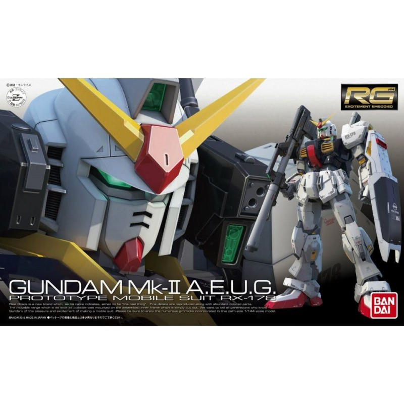 REAL GRADE - MOBIL SUIT RX-178 GUNDAM MK-II(AEUG) - SCALA 1/144