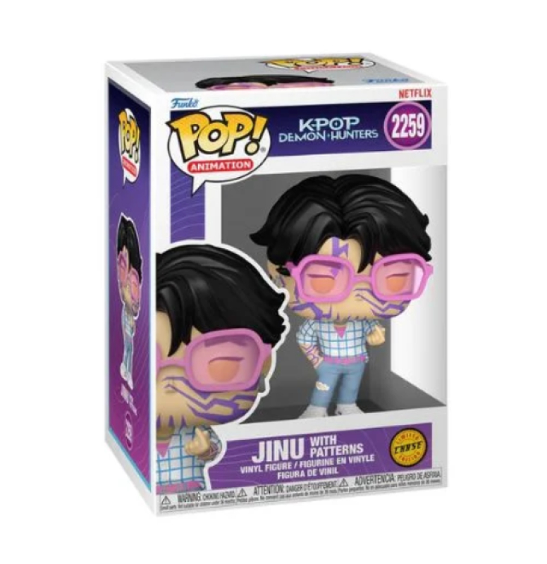 POP FUNKO KPOP DEMON HUNTERS JINU CHASE ESCLUSIVE- FIGURE 2259 