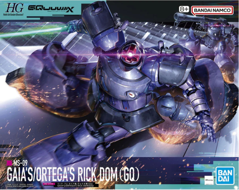HIGH GRADE - GAIAS ORTEGAS RICK DOM GQ - MODEL KIT 1/144