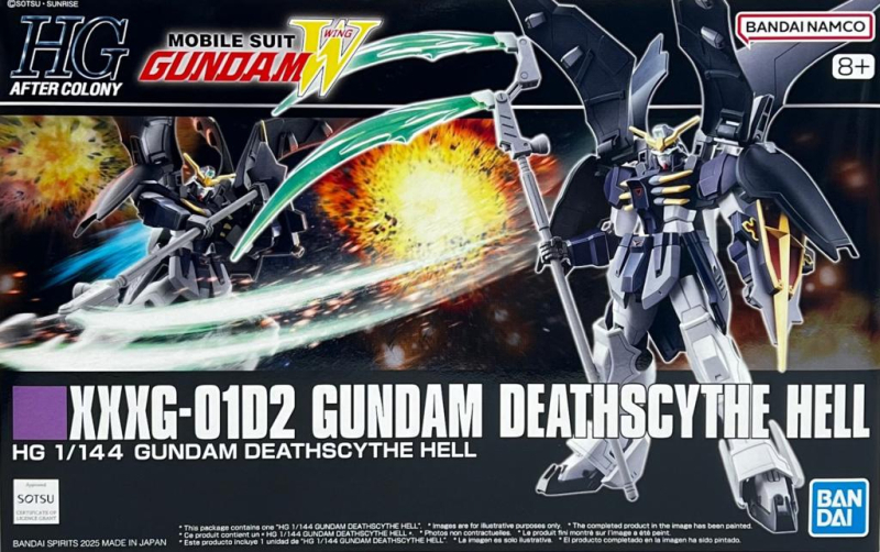 HIGH GRADE - XXXG-01D2 GUNDAM DEATHSCYTHE HELL - MODEL KIT 1/144