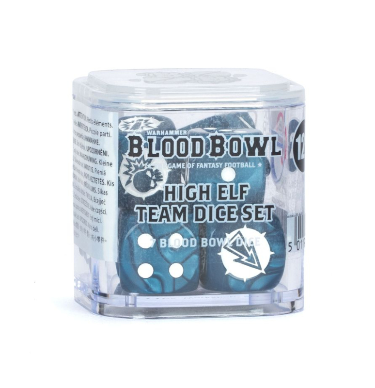 BLOOD BOWL: HIGH ELF TEAM DICE SET