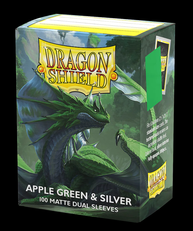 100 BUSTINE STANDARD - DUAL MATTE APPLE GREEN & SILVER